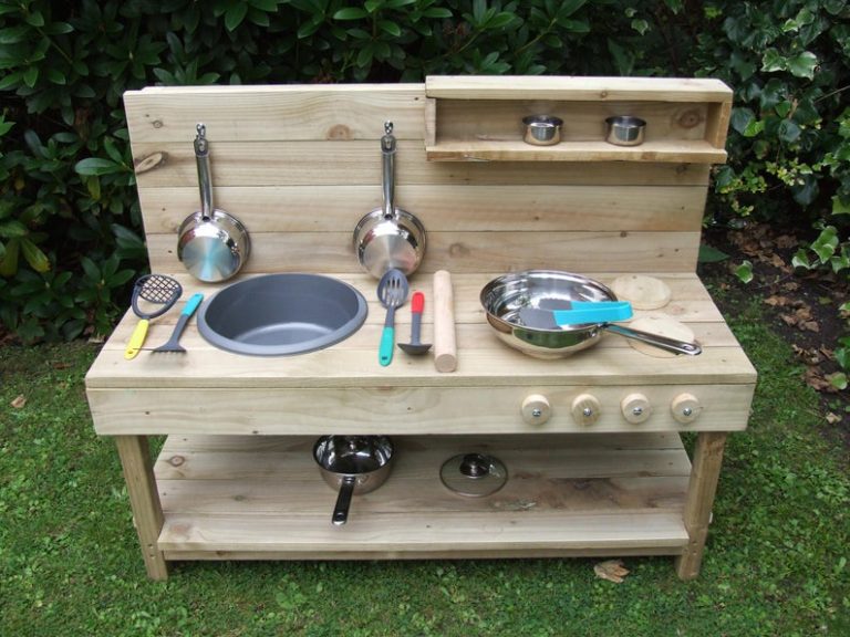 Mud Kitchens for Children Kids Do Gardening